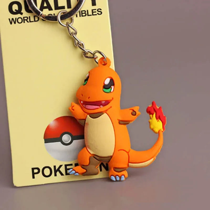 Porte-Clés : Pikachu, Salamèche & Carapuce