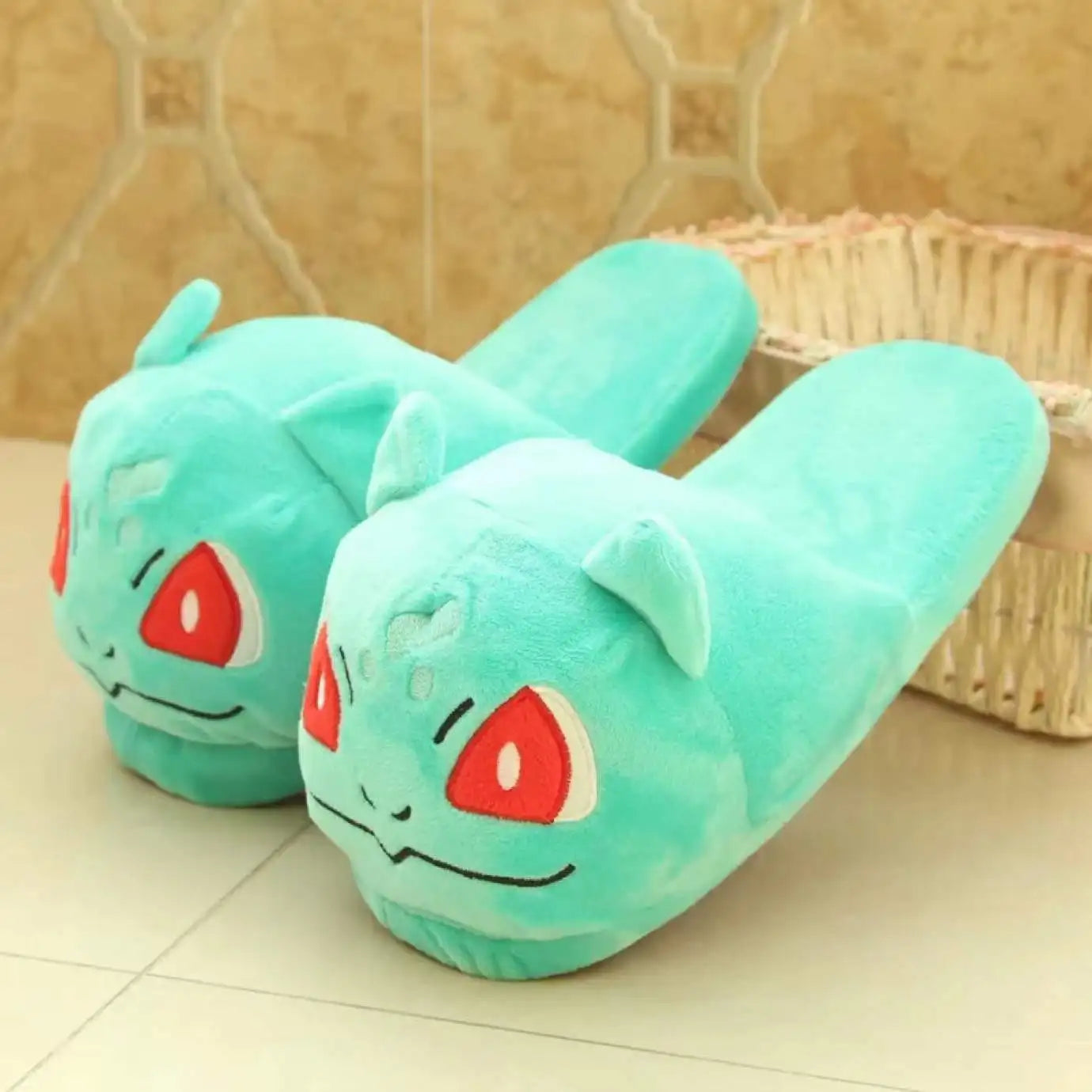 Chaussons - Évoli, Pikachu, Ronflex