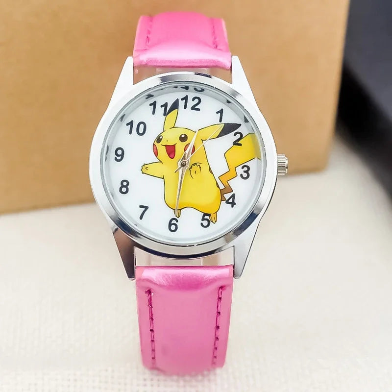 Montre Bracelet Cuir – Pikachu
