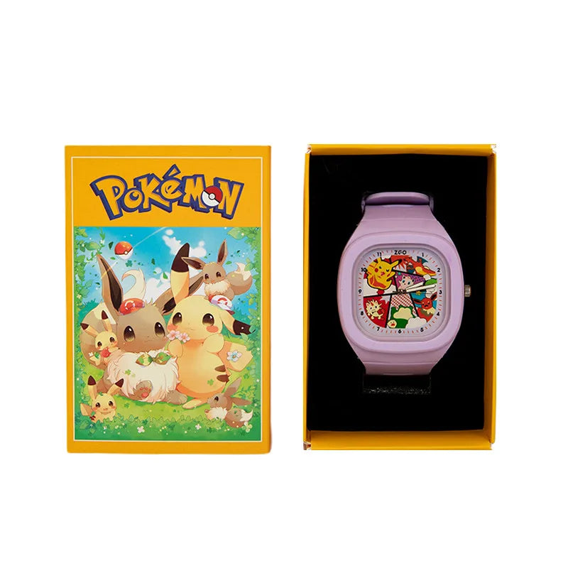 Montre en Coffret – Pikachu et Ses Amis Réunis !