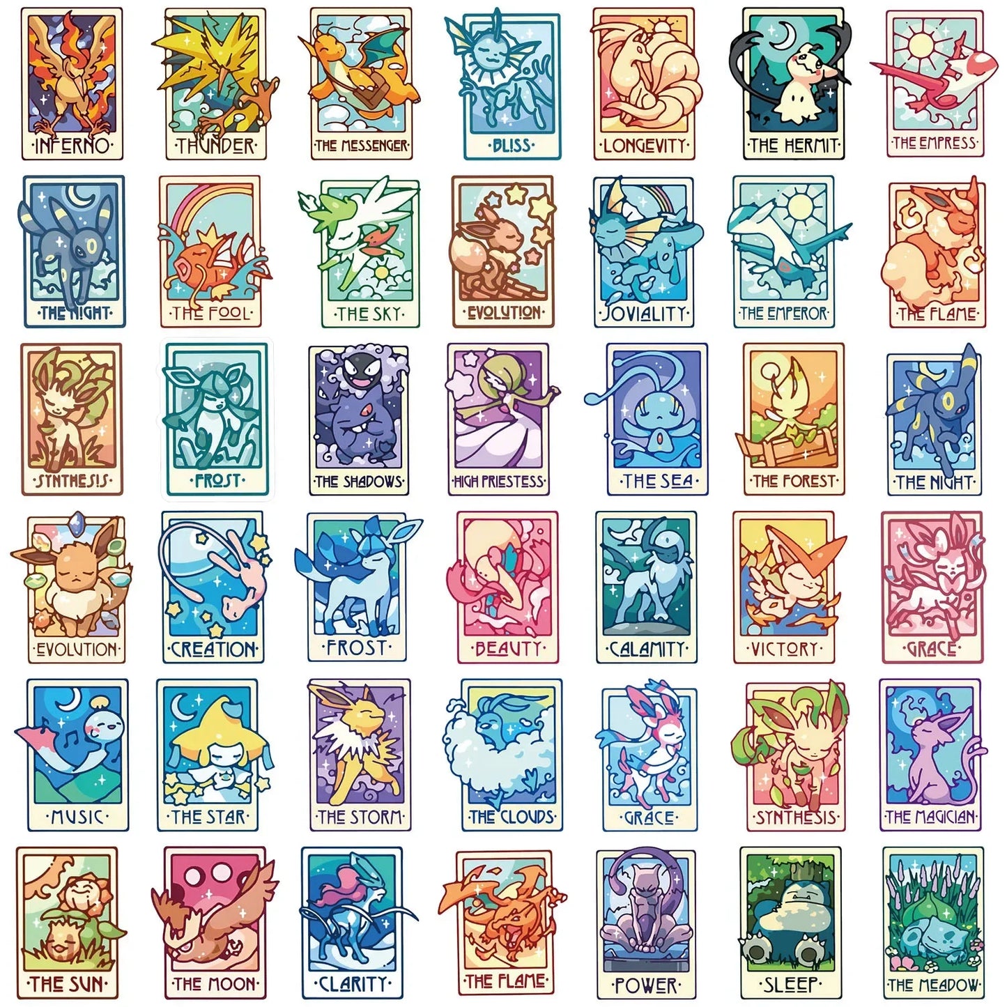 Stickers Cartoon (45pcs)