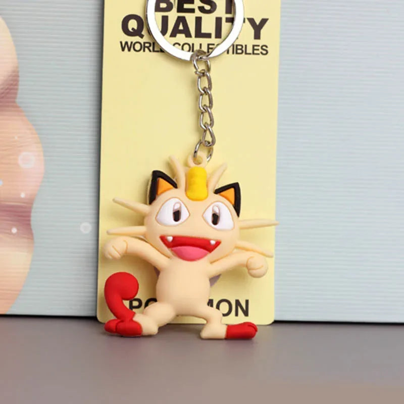 Porte-Clés : Pikachu, Salamèche & Carapuce