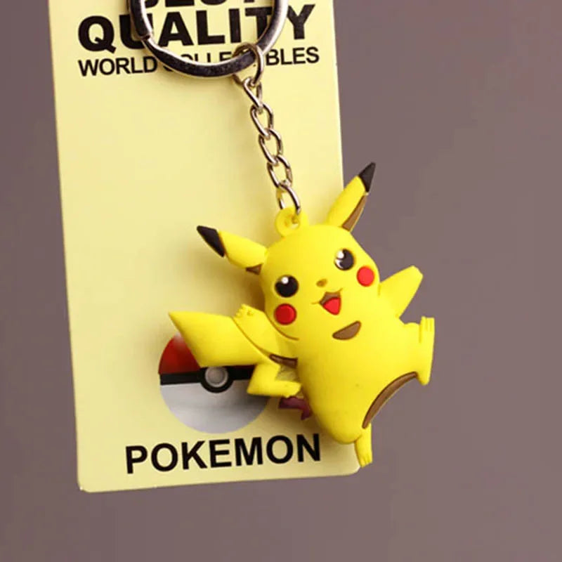 Porte-Clés : Pikachu, Salamèche & Carapuce