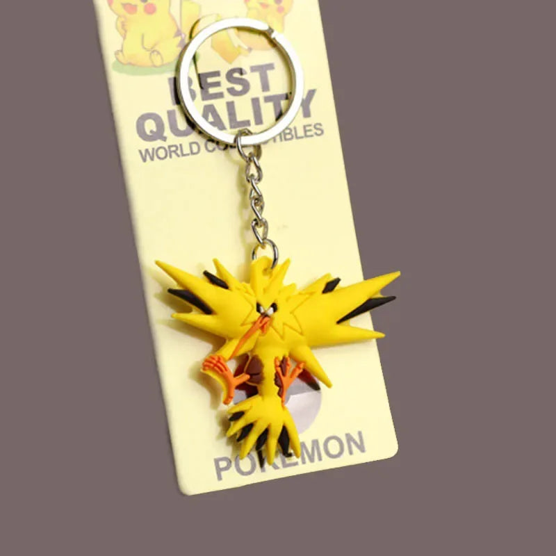 Porte-Clés : Pikachu, Salamèche & Carapuce