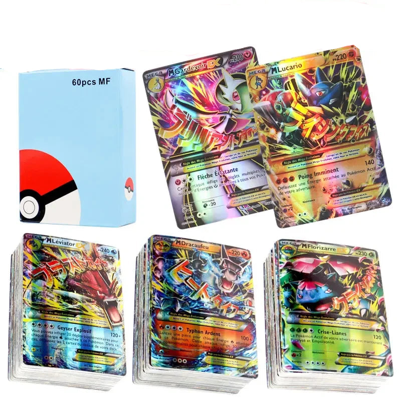 Cartes EX, Mega & VMAX (60/100pcs)