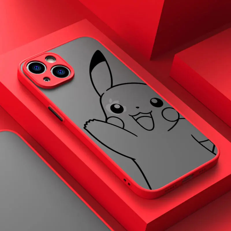 Coque de Protection Iphone Pikachu – Translucide Mate