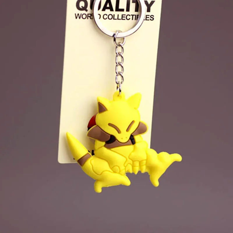 Porte-Clés : Pikachu, Salamèche & Carapuce