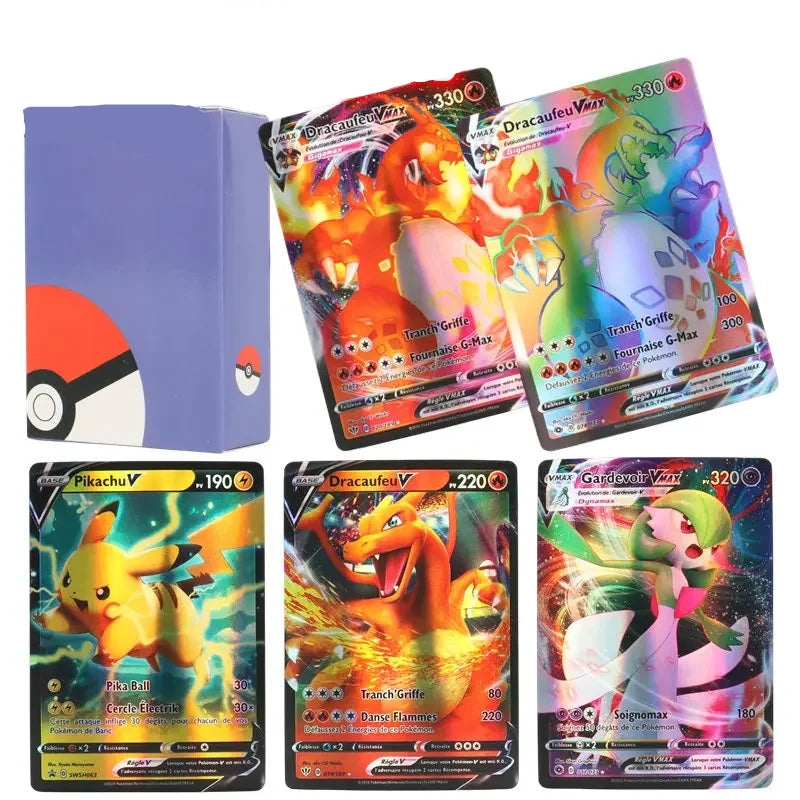 Cartes EX, Mega & VMAX (60/100pcs)