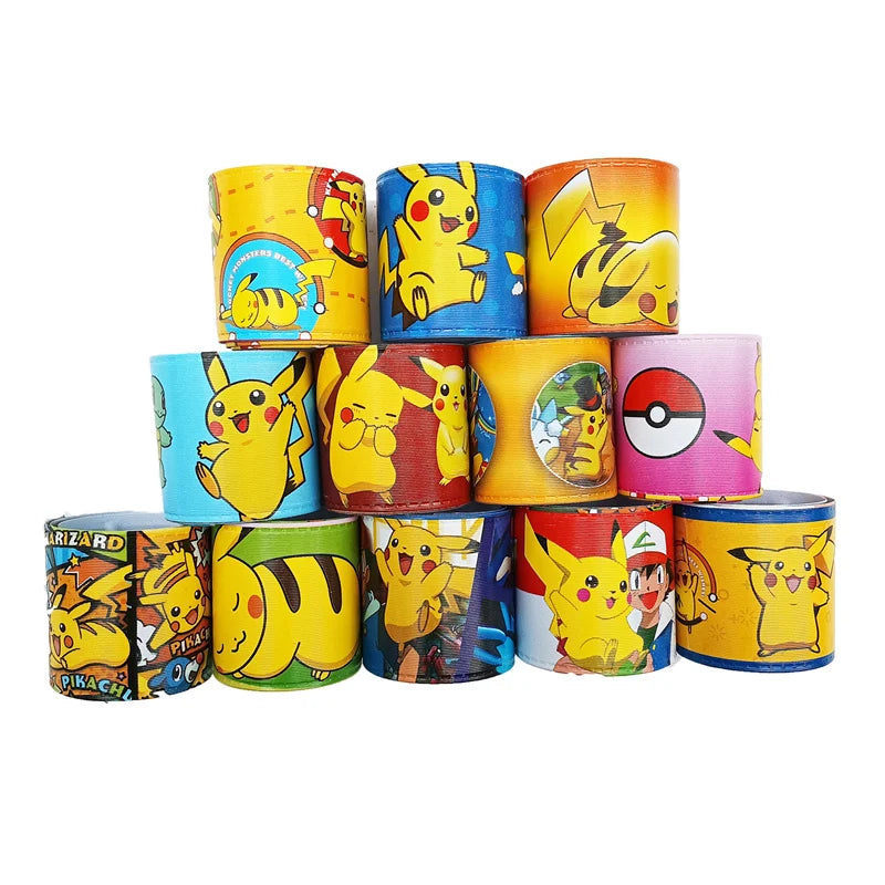 Bracelets Clipsants – Pikachu, Salamèche, Evoli (3/6/12pcs)