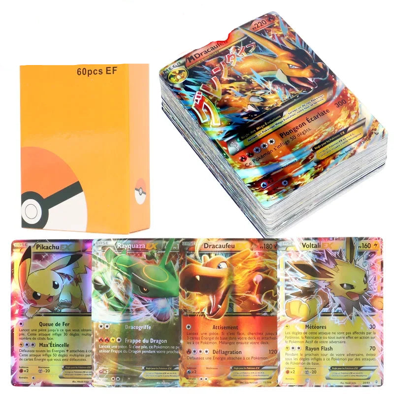 Cartes EX, Mega & VMAX (60/100pcs)