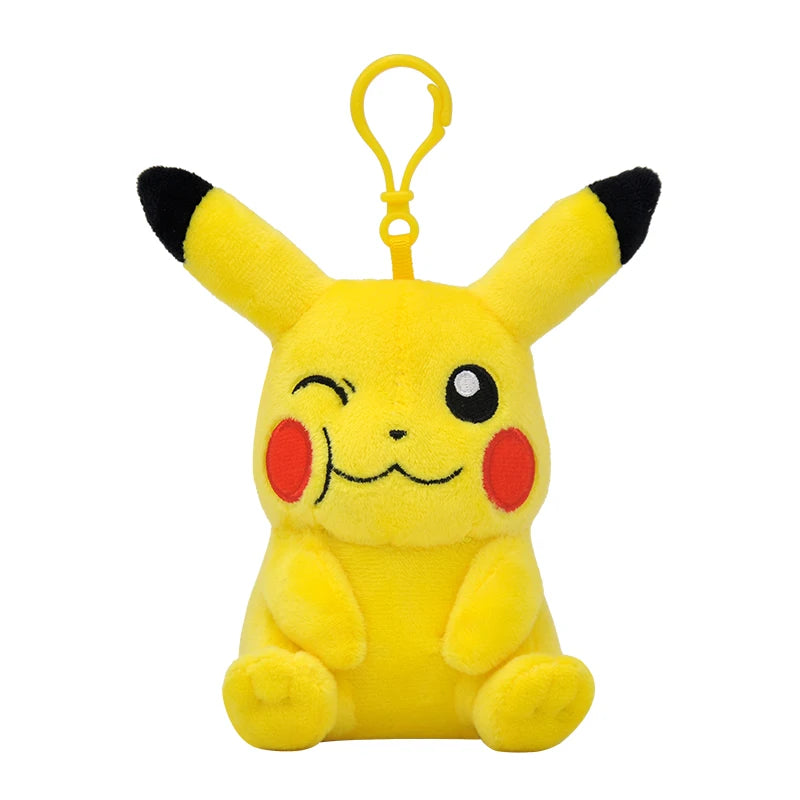 Porte-Clés Peluche – Pikachu, Salamèche, Carapuce