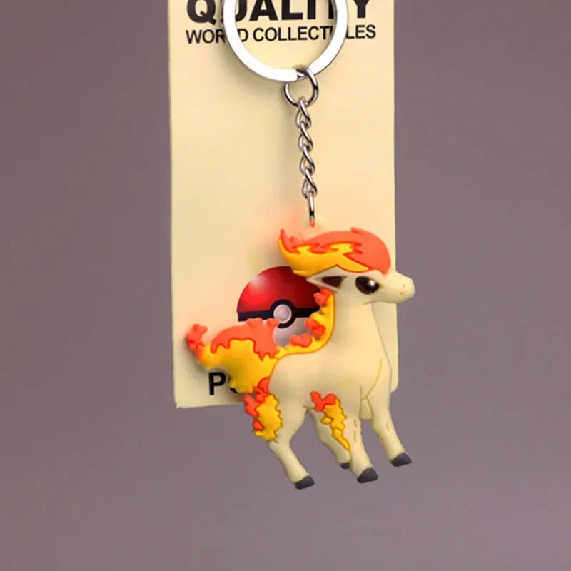 Porte-Clés : Pikachu, Salamèche & Carapuce
