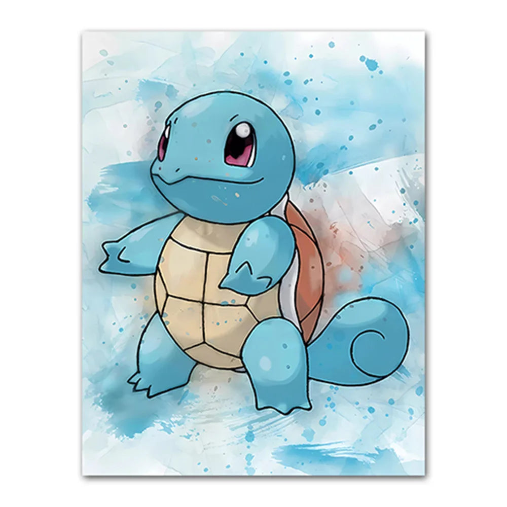 Poster – Les Starters de Kanto et leurs Évolutions