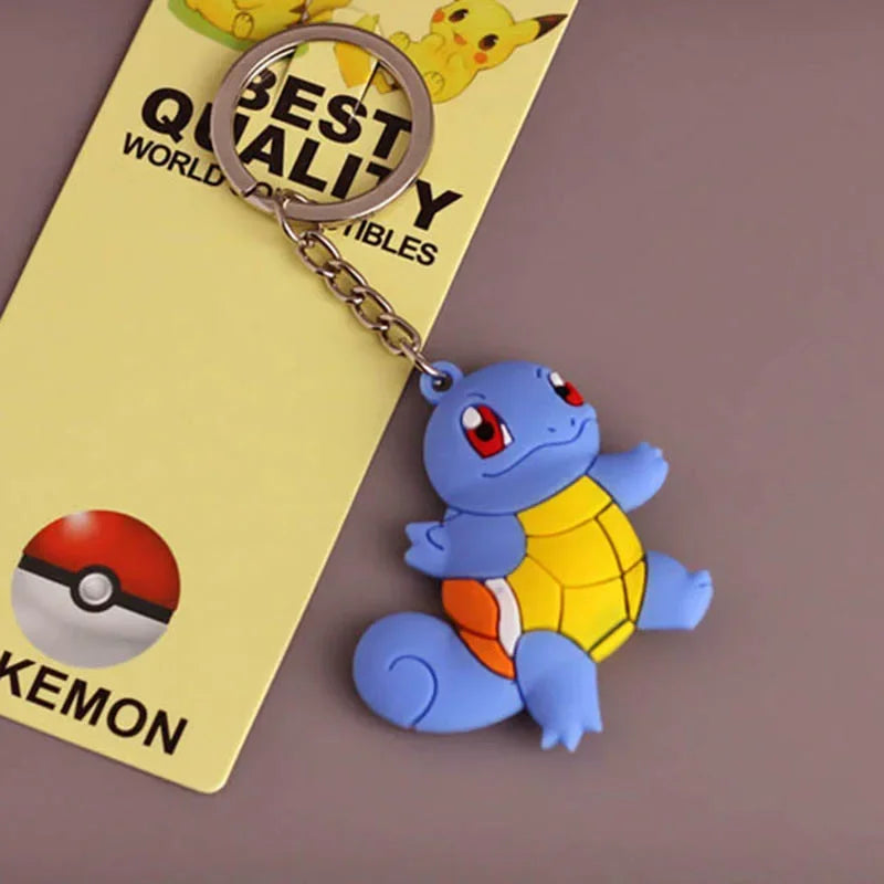 Porte-Clés : Pikachu, Salamèche & Carapuce
