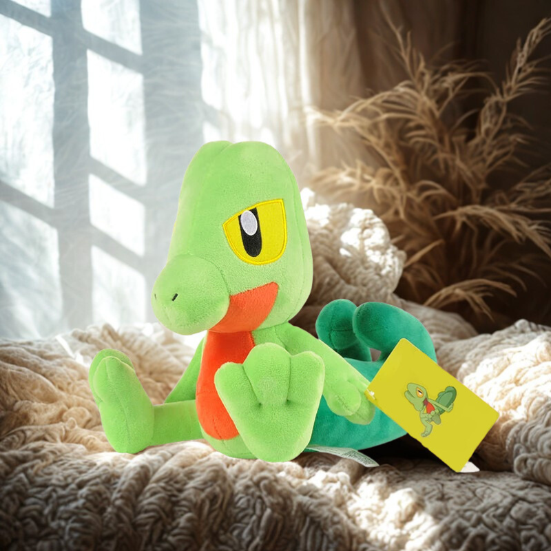 Peluche : Salamèche, Carapuce, Bulbizarre, Dracaufeu, Arcko