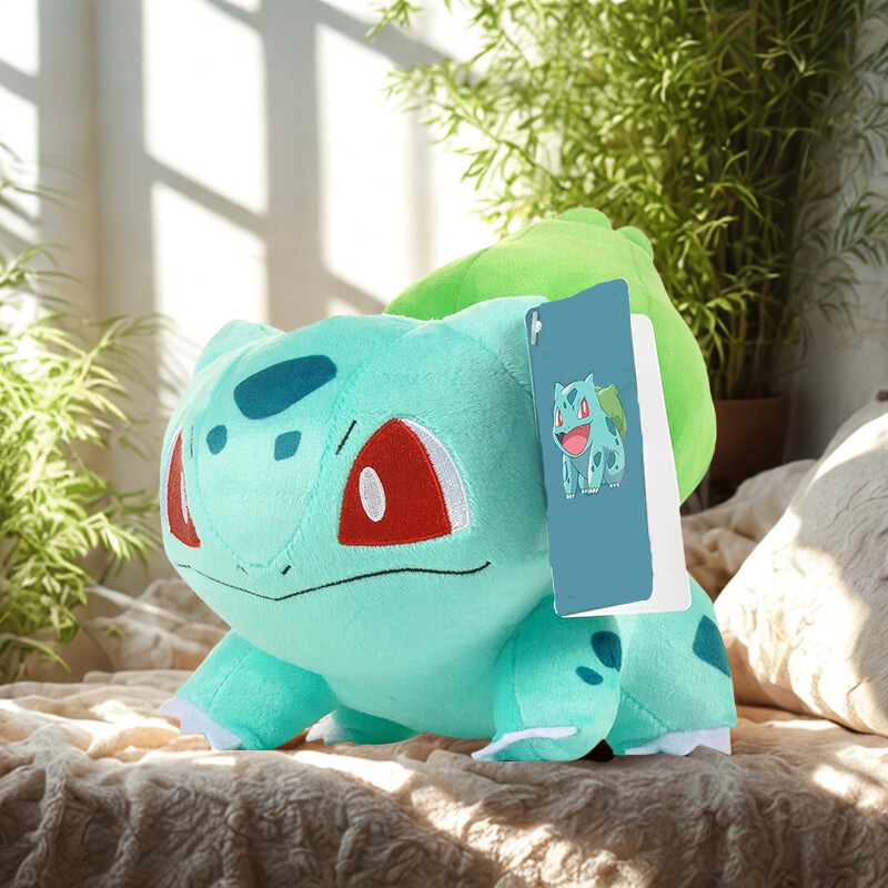 Peluche : Salamèche, Carapuce, Bulbizarre, Dracaufeu, Arcko