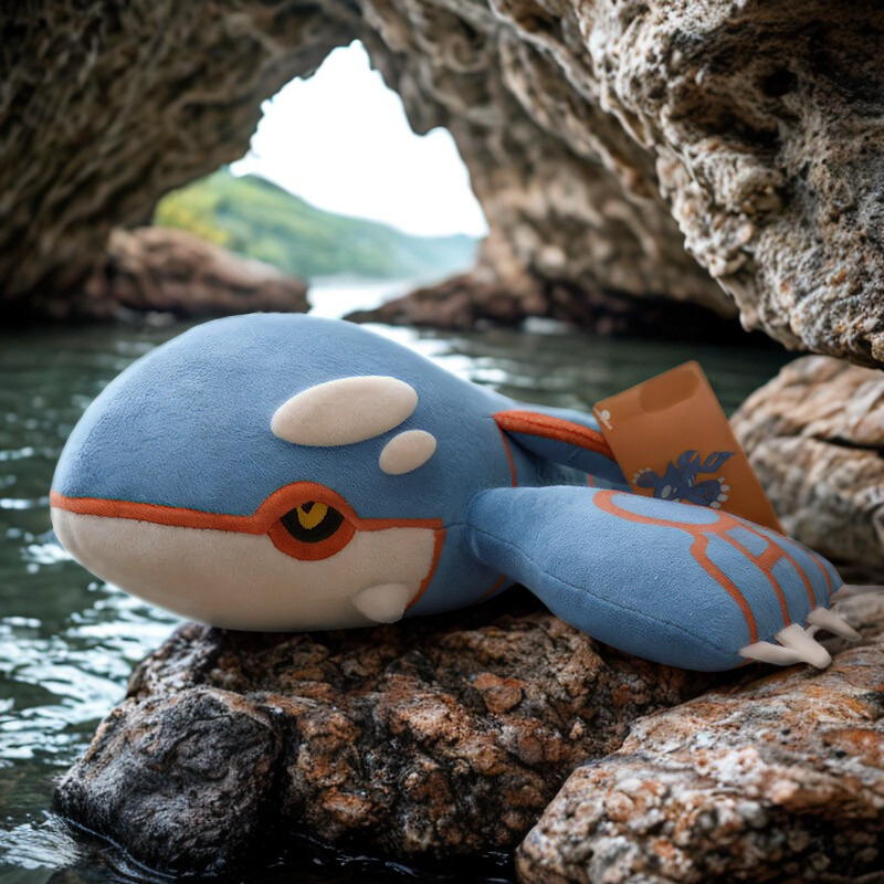 Peluche : Lokhlass, Kyogre, Magicarpe & Ramolosse