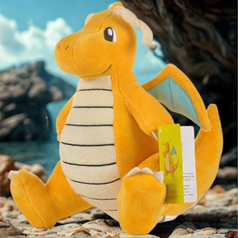 Peluche : Ectoplasma, Mew, Dracolosse, Togepi & Ronflex