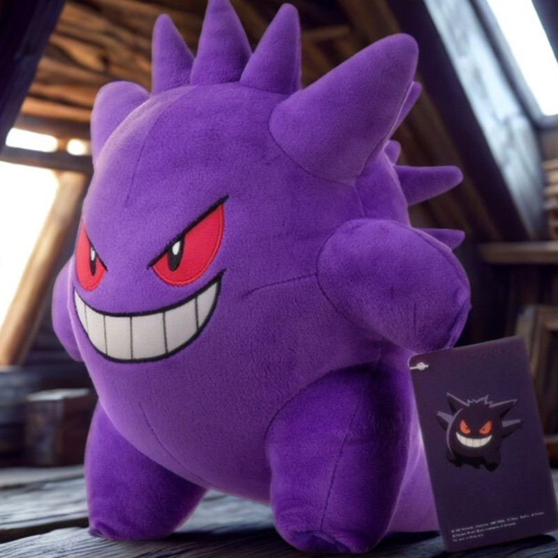 Peluche : Ectoplasma, Mew, Dracolosse, Togepi & Ronflex