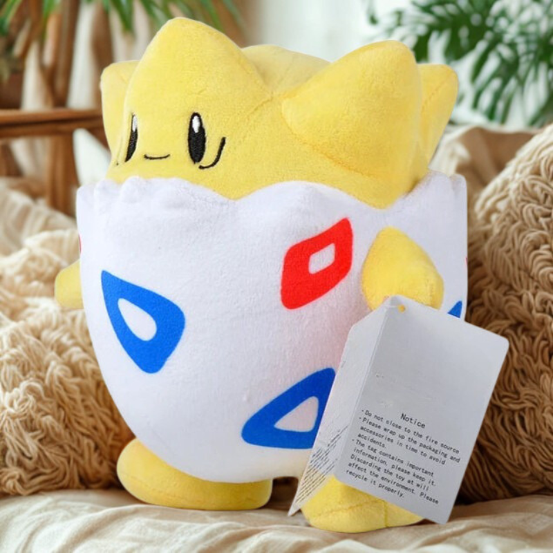 Peluche : Ectoplasma, Mew, Dracolosse, Togepi & Ronflex