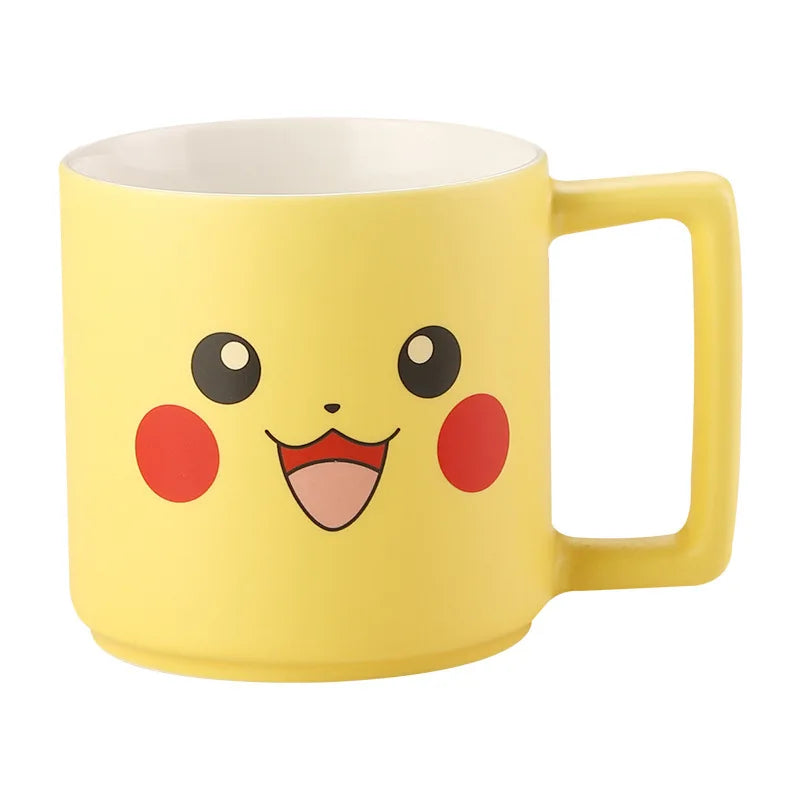 Mug en Céramique 350 ml – Pikachu, Bulbizarre & Salamèche