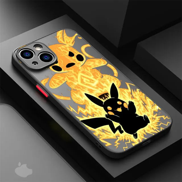 Coque de Protection Iphone – Evolutions d’Évoli & Pikachu