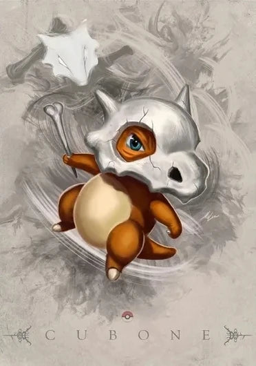 Poster – Évoli, Ronflex, Ectoplasma, Dracolosse