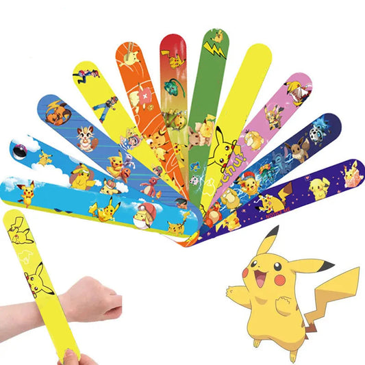 Bracelets Clipsants  – Pikachu, Salamèche, Evoli (3/6/12pcs)