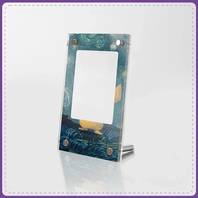 Cadre Acrylique pour Carte Pikachu Van Gogh