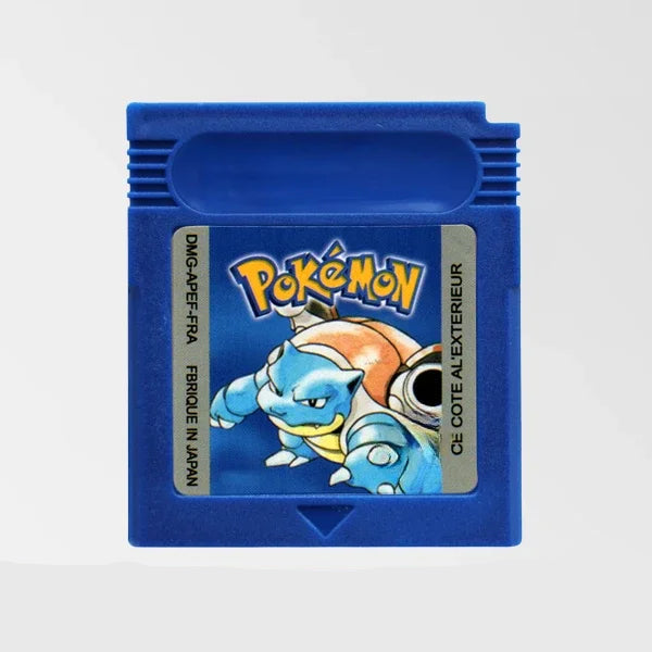 Jeux GBC version Rouge / Bleu / Vert / Jaune / Or / Argent & Cristal