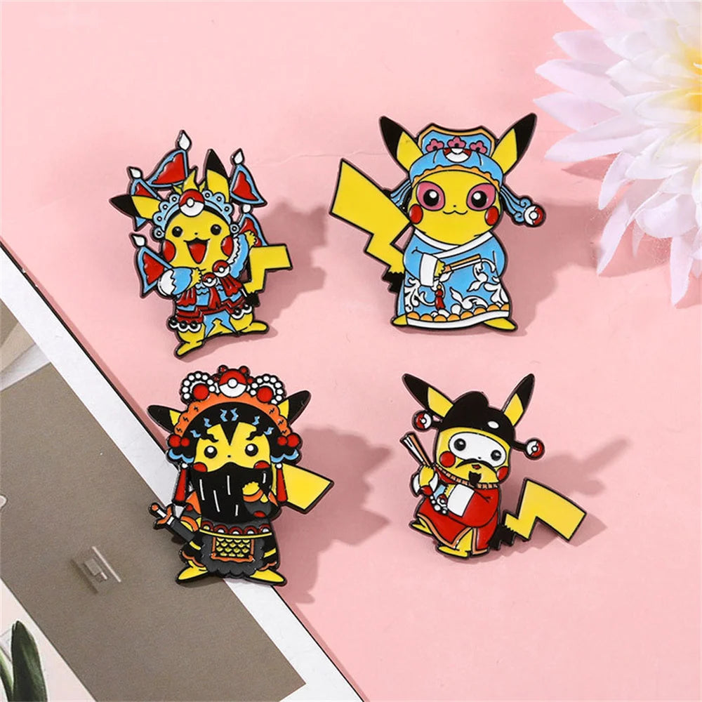 Pins Pikachu Nouvel An Chinois – Édition Collector (4pcs)