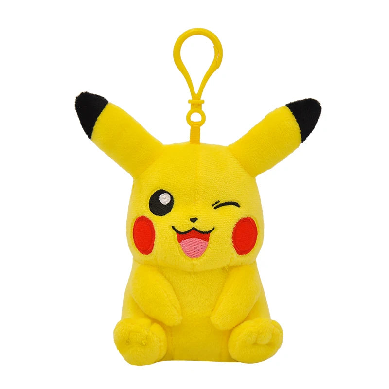Porte-Clés Peluche – Pikachu, Salamèche, Carapuce