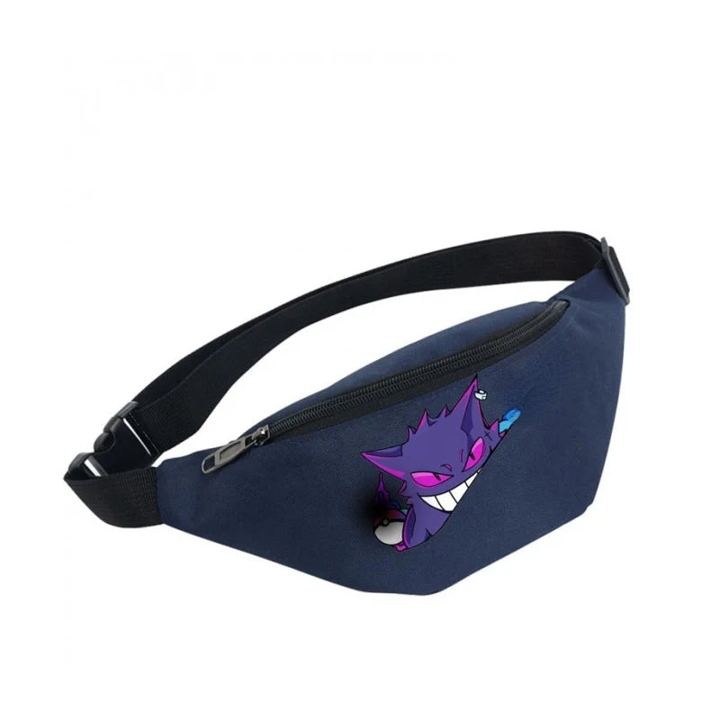 Sacoche - Pikachu, Ectoplasma, Carapuce,Evoli