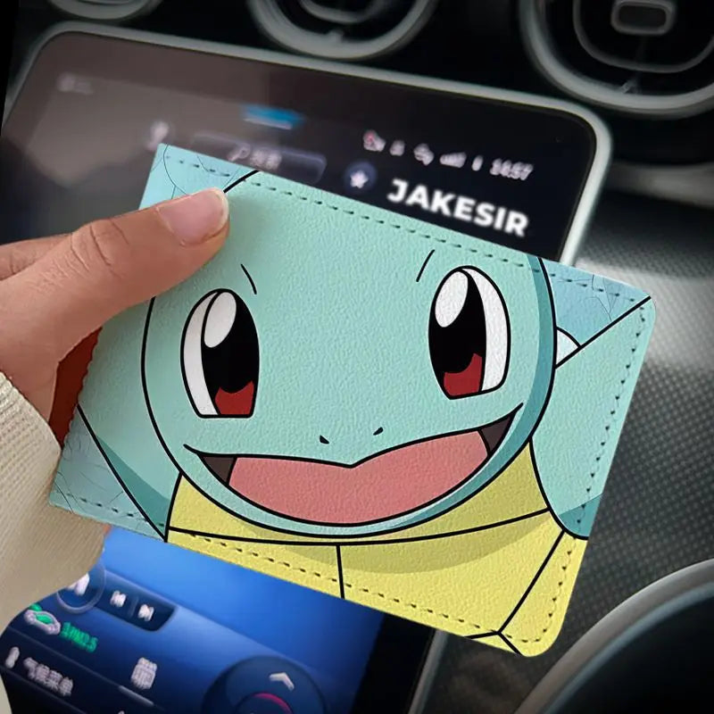 Portefeuille Compact – Pikachu, Ectoplasma, Carapuce & Salamèche