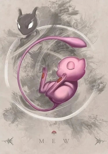 Poster – Évoli, Ronflex, Ectoplasma, Dracolosse