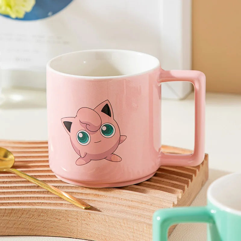 Mug en Céramique 350 ml – Pikachu, Bulbizarre & Salamèche