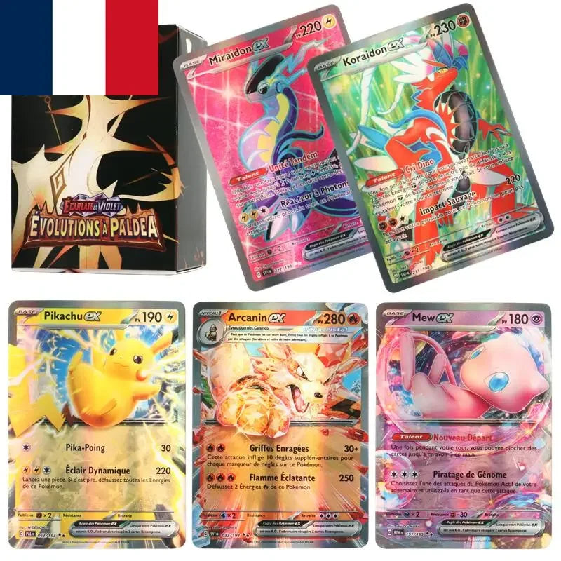 Cartes EX, Mega & VMAX (60/100pcs)