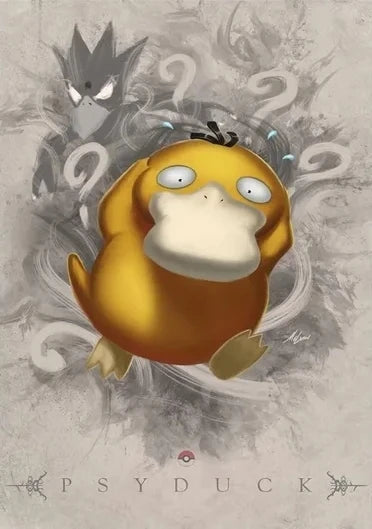 Poster – Évoli, Ronflex, Ectoplasma, Dracolosse