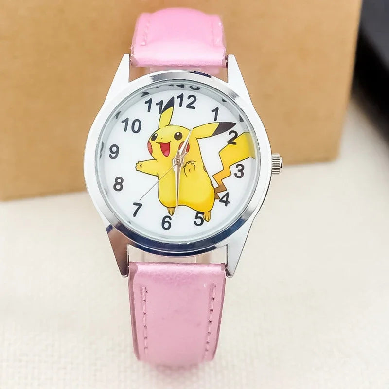 Montre Bracelet Cuir – Pikachu