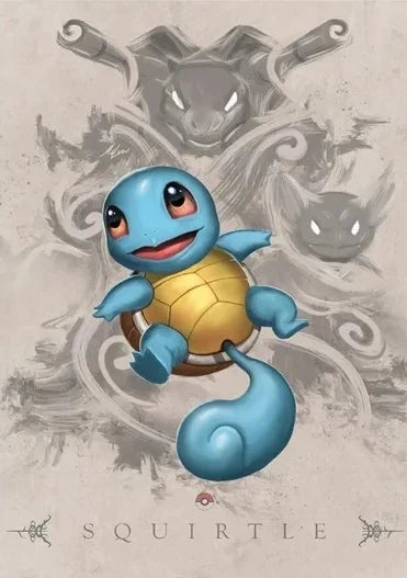 Poster – Starters Iconiques de Kanto à Hoenn