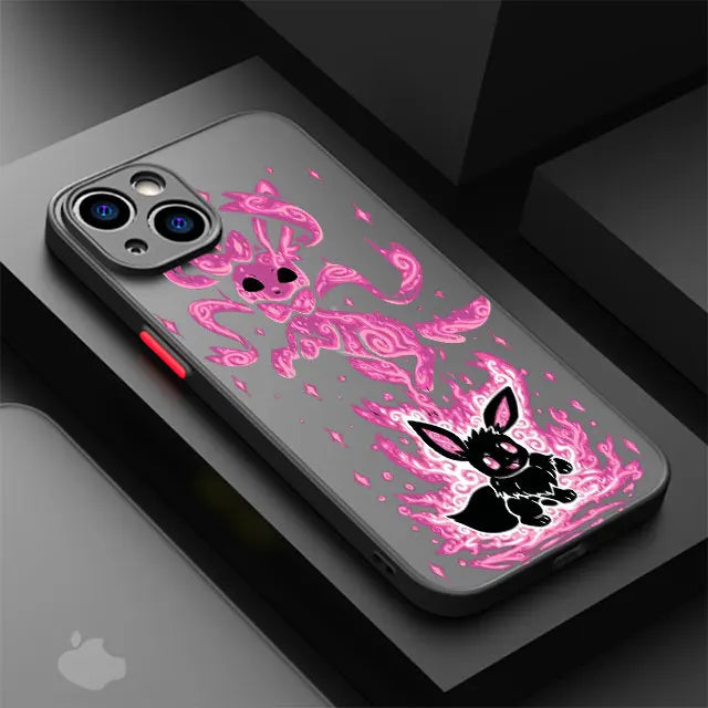 Coque de Protection Iphone – Evolutions d’Évoli & Pikachu
