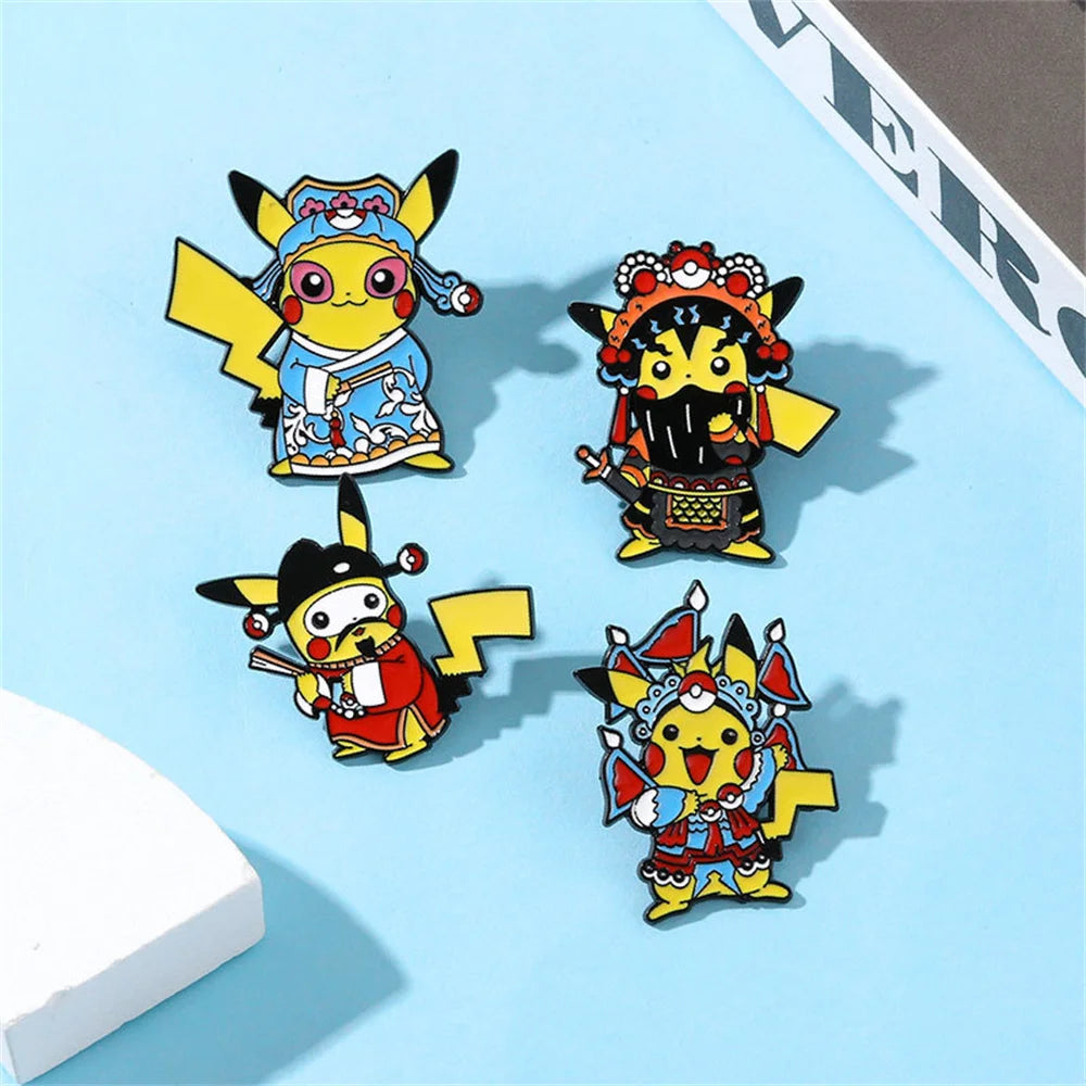 Pins Pikachu Nouvel An Chinois – Édition Collector (4pcs)