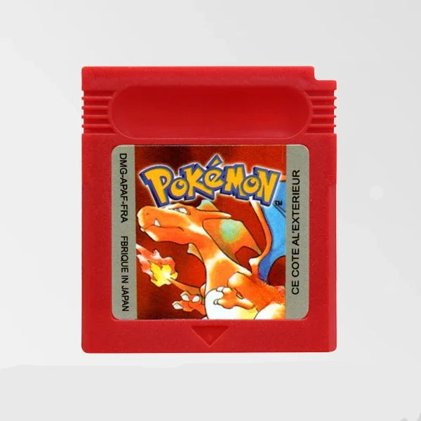 Jeux GBC version Rouge / Bleu / Vert / Jaune / Or / Argent & Cristal