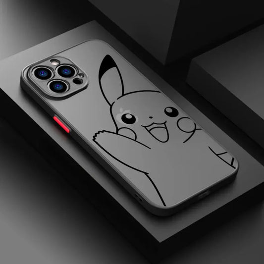 Coque de Protection Iphone Pikachu – Translucide Mate