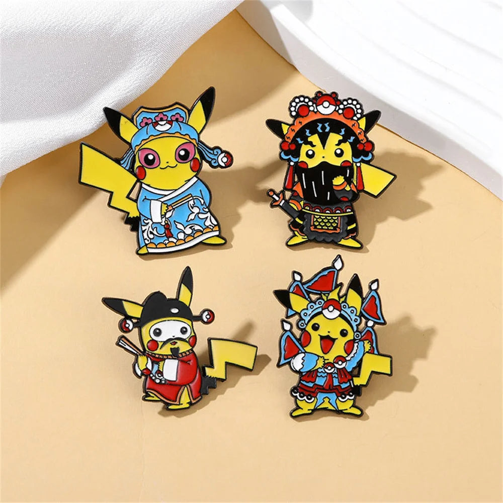 Pins Pikachu Nouvel An Chinois – Édition Collector (4pcs)