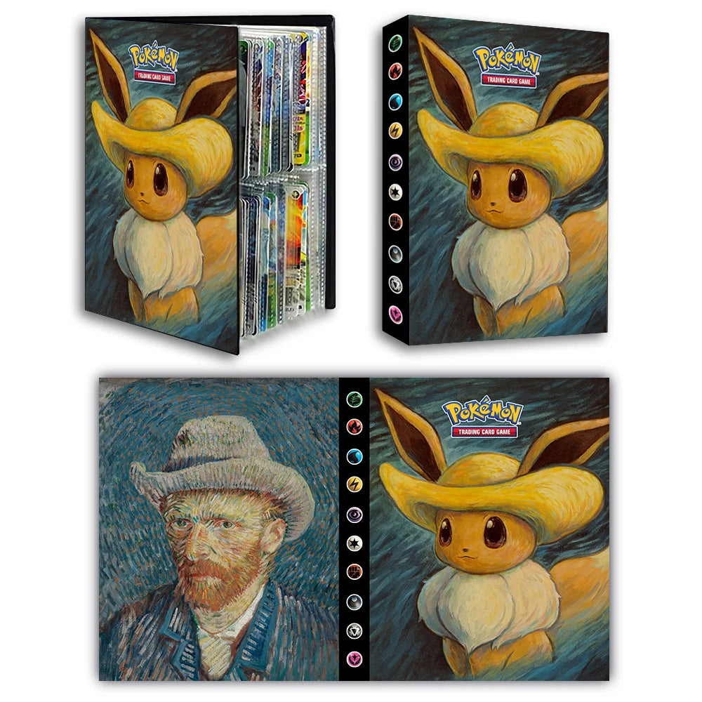 Mini Classeur TCG – Édition Van Gogh & Célébration des 25 Ans Pikachu