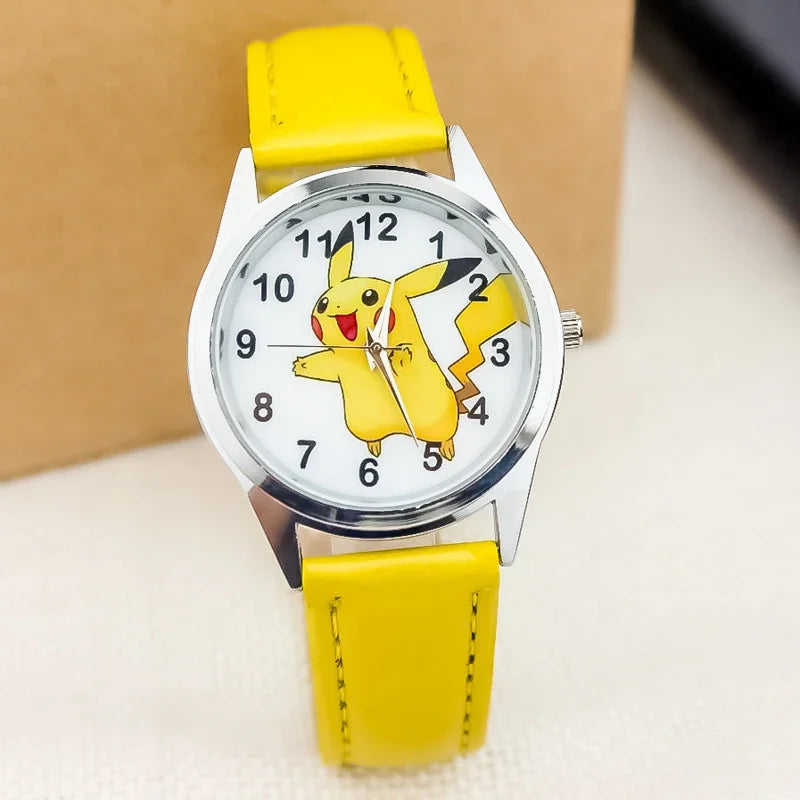 Montre Bracelet Cuir – Pikachu