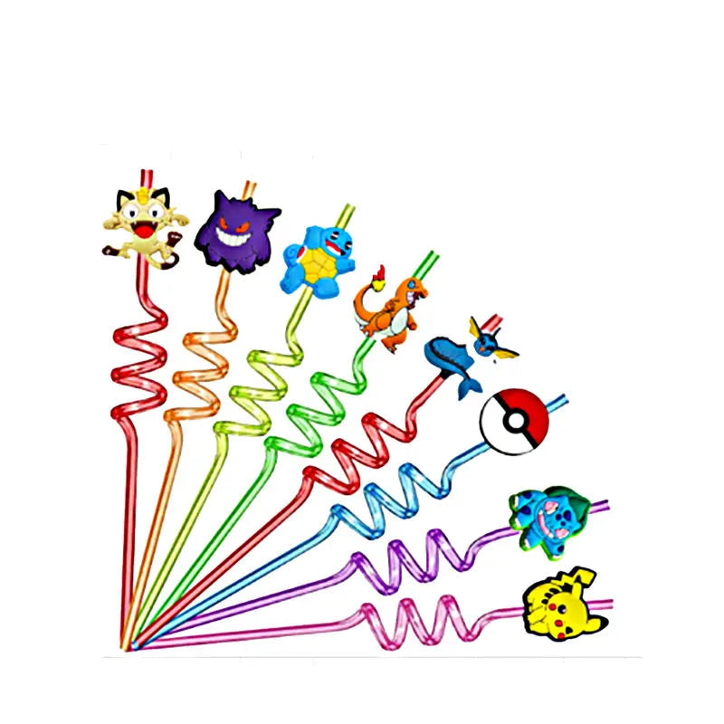 Kit de Décoration Anniversaire – Pikachu, Salamèche, Evoli