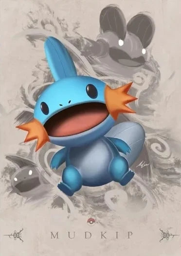 Poster – Starters Iconiques de Kanto à Hoenn