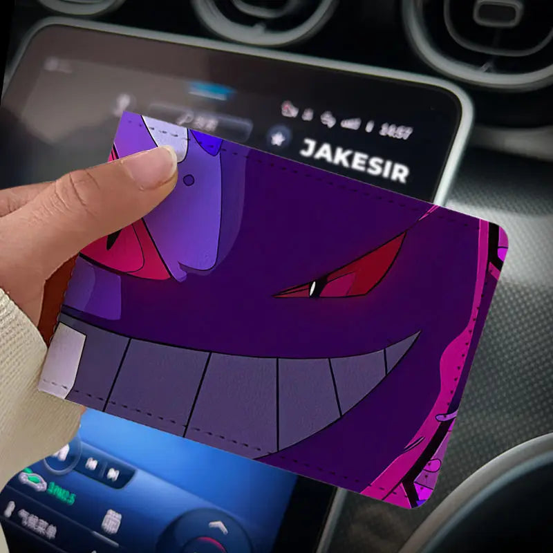 Portefeuille Compact – Pikachu, Ectoplasma, Carapuce & Salamèche